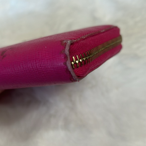 Fendi Pink Leather Crayons long zippy wallet - Picture 12 of 17